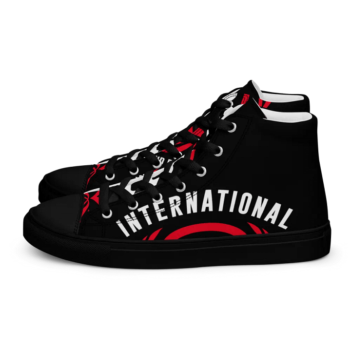 IFBNewsfeed.Org's Men's High Top Canvas Shoes product image (1)