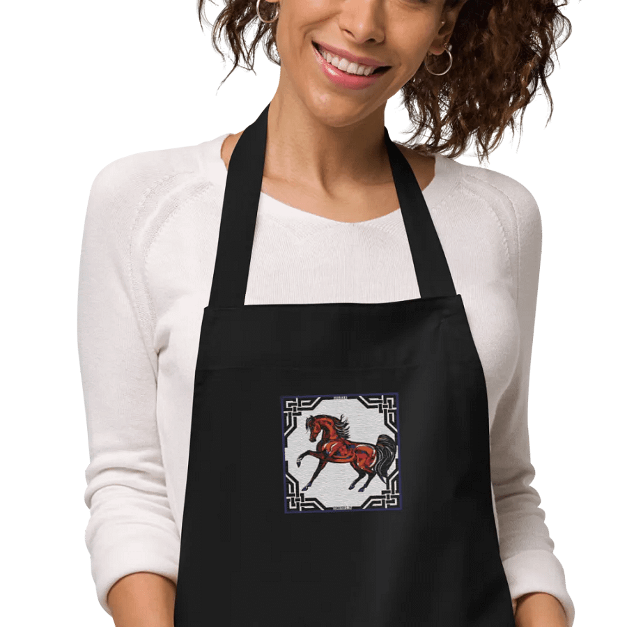 Arabian Stallion Embroidered Apron product image (9)