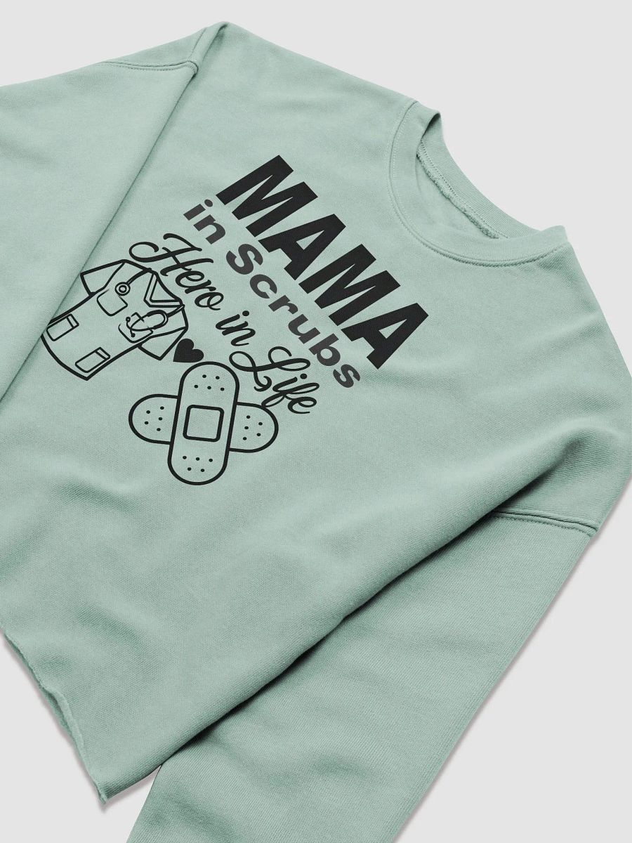 MAMA in Scrubs, Hero in Life Fleece Crop Sweatshirt product image (9)