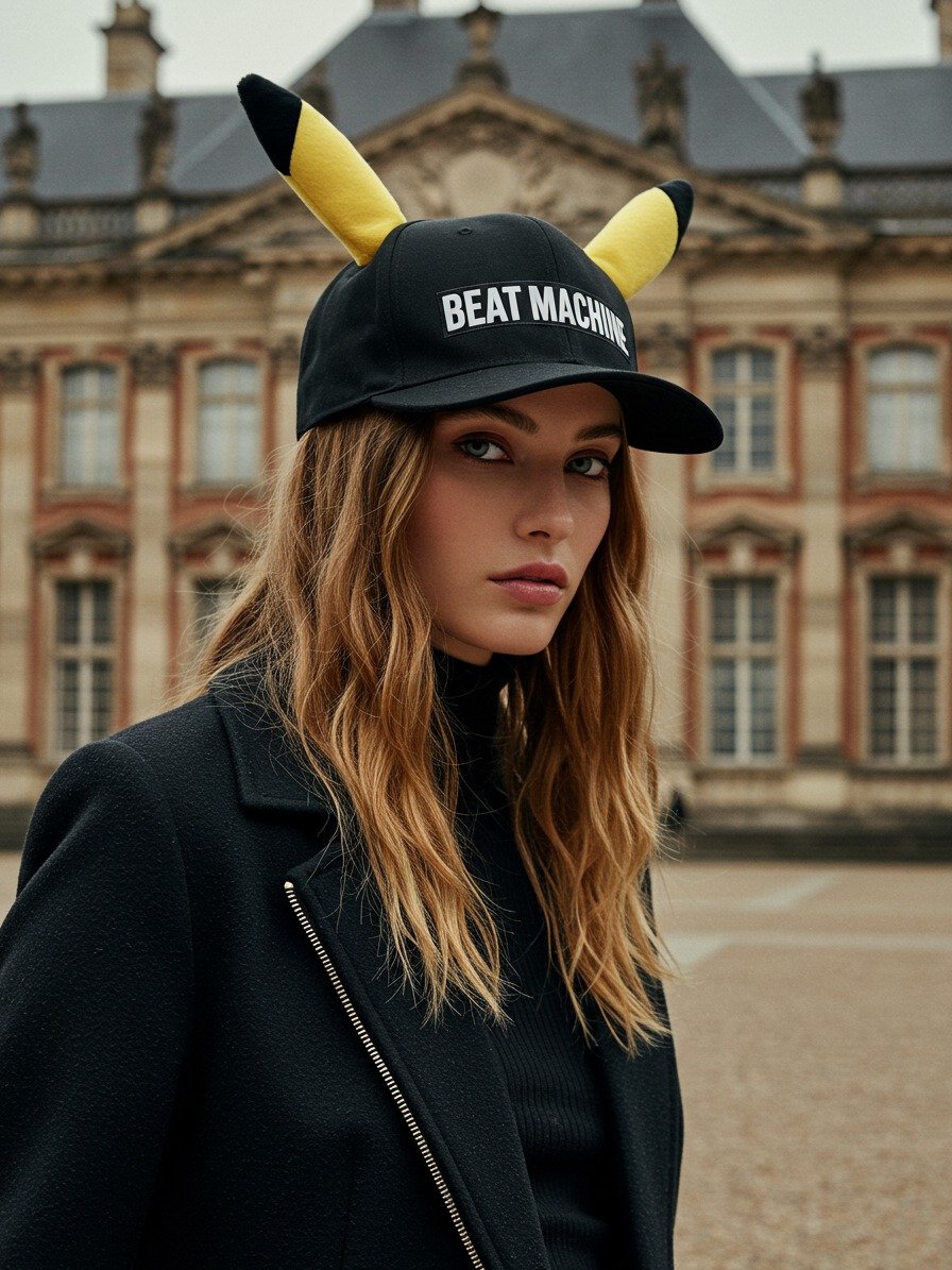 BEAT MACHINE BLACK BEATKA HAT product image (1)