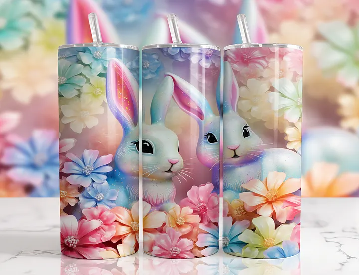 Enchanted Rabbit Fantasy Tumbler product image (1)