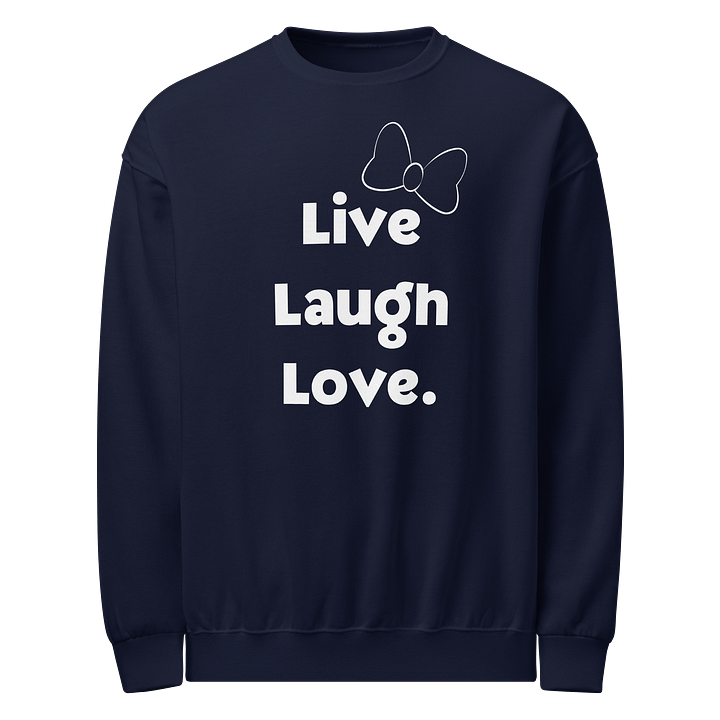 Live Laught Love Crewneck Sweater product image (1)