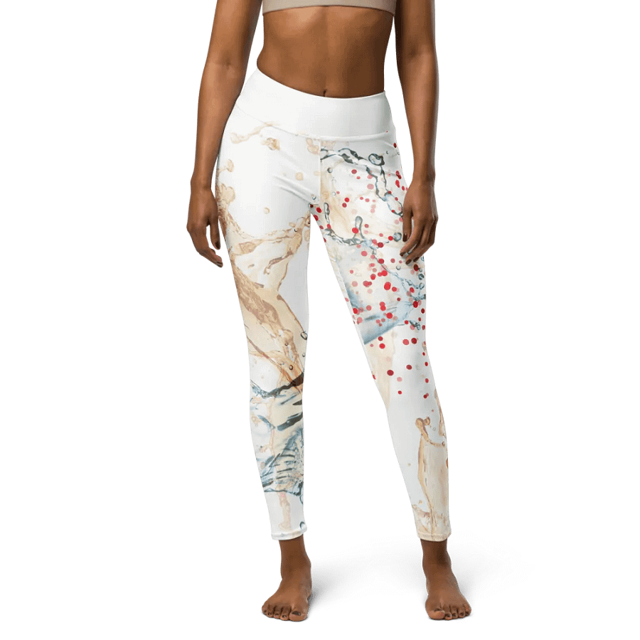 Splashed Fusion Yoga Leggings product image (5)