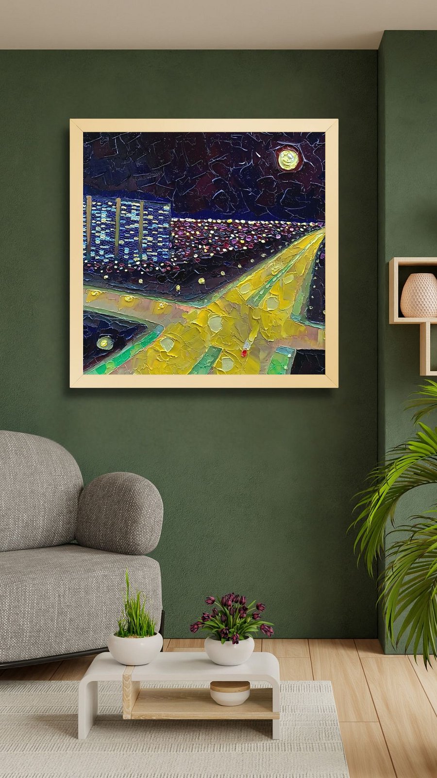 The Vein Of The City Framed Print product image (3)
