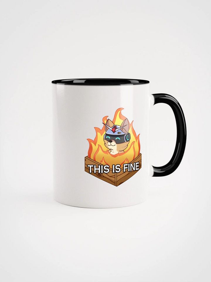 This Is Fine Taku Mug product image (1)