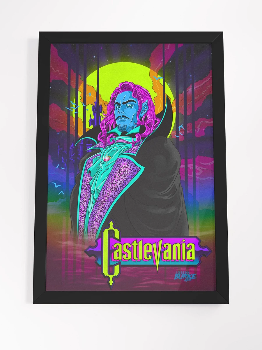 Castlevania Neon Tribute Framed Art product image (4)