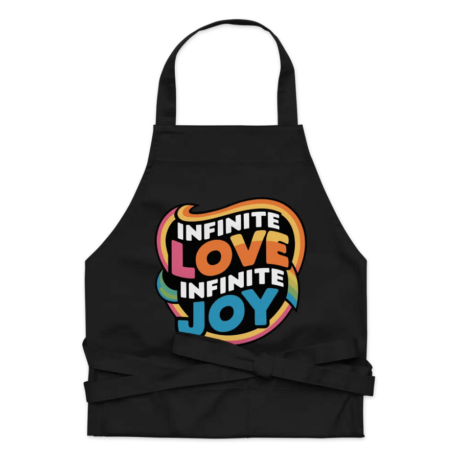 Infinite Love Infinite Joy Rainbow Apron product image (6)