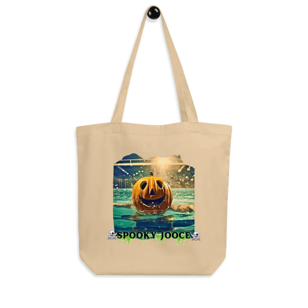 “SPOOKY SWIMZ” Khaki Tote Bag product image (3)