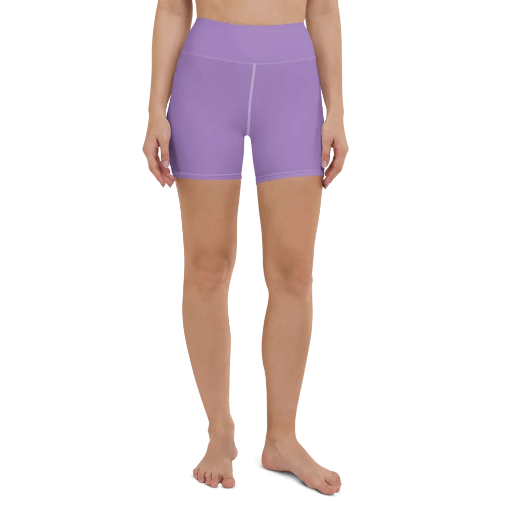 Lilac Yoga Shorts product image (4)