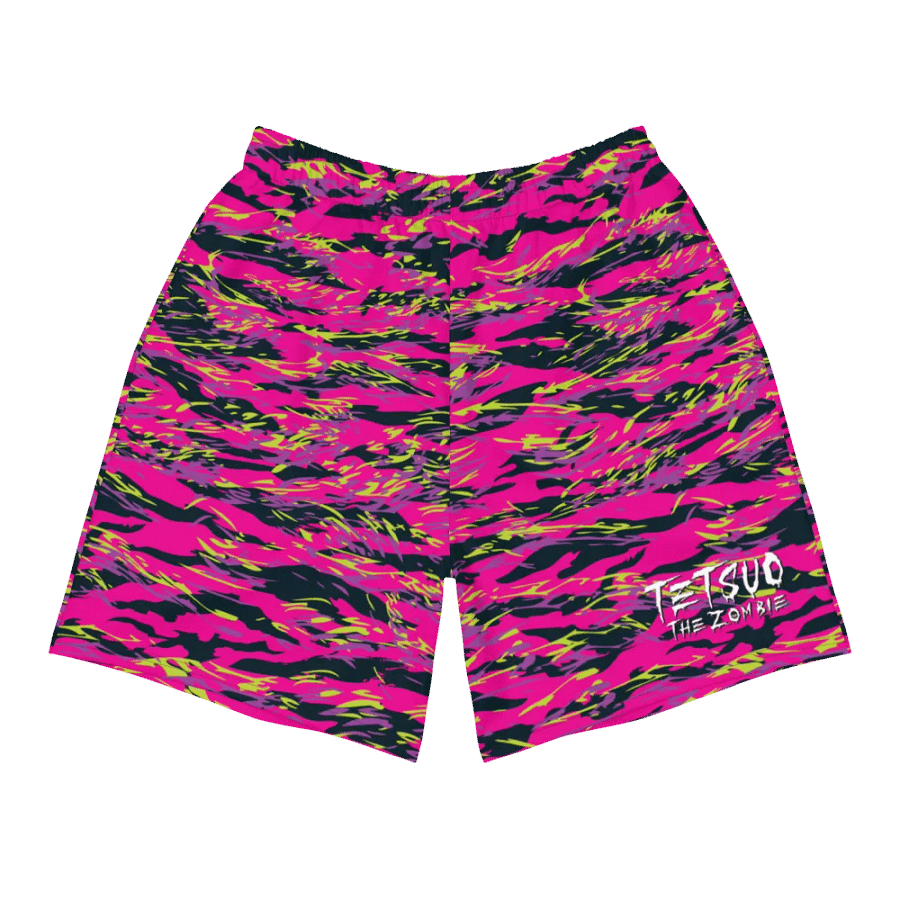 Pink Camo Athletic Shorts product image (12)