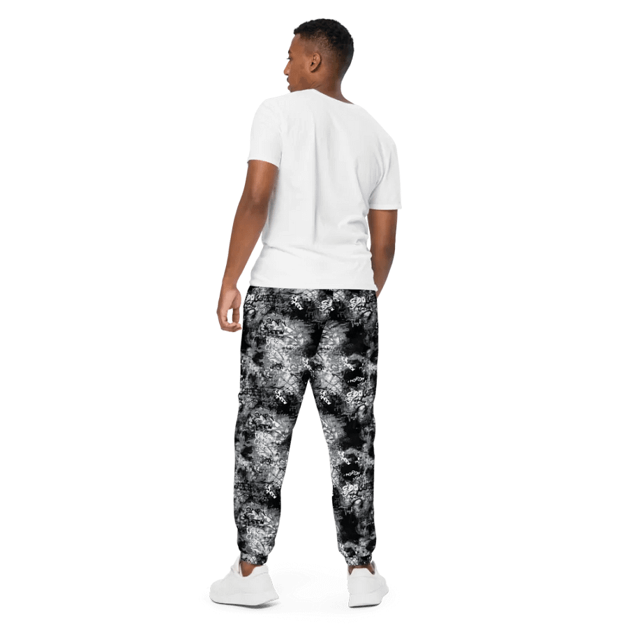 Black and White Graffiti | Unisex Track Pants product image (4)