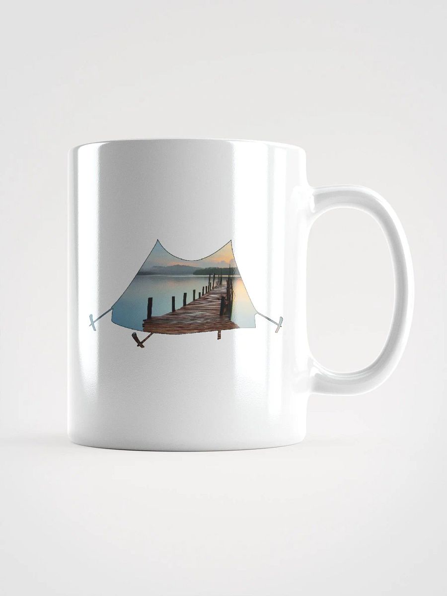 Camp, Relax, Reflect Hiking, tent, outdoors, camping, relaxing, bridge, adventure, away from home, nature, travel, mountain, forest, wild, trees, sunset, retro, souvenir, distressed. product image (1)