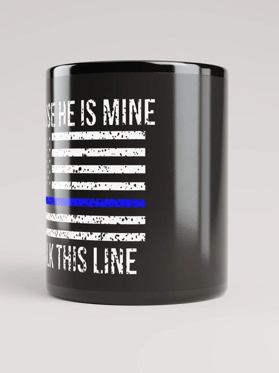 Because He Is Mine I Walk This Line - Black Mug product image (3)