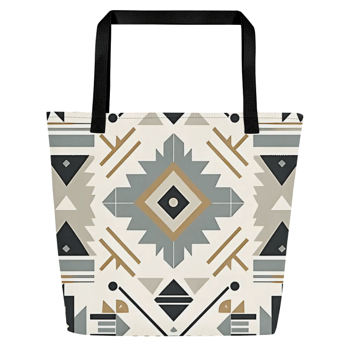 Southwestern Tribal Geometric Tote Bag product image (2)