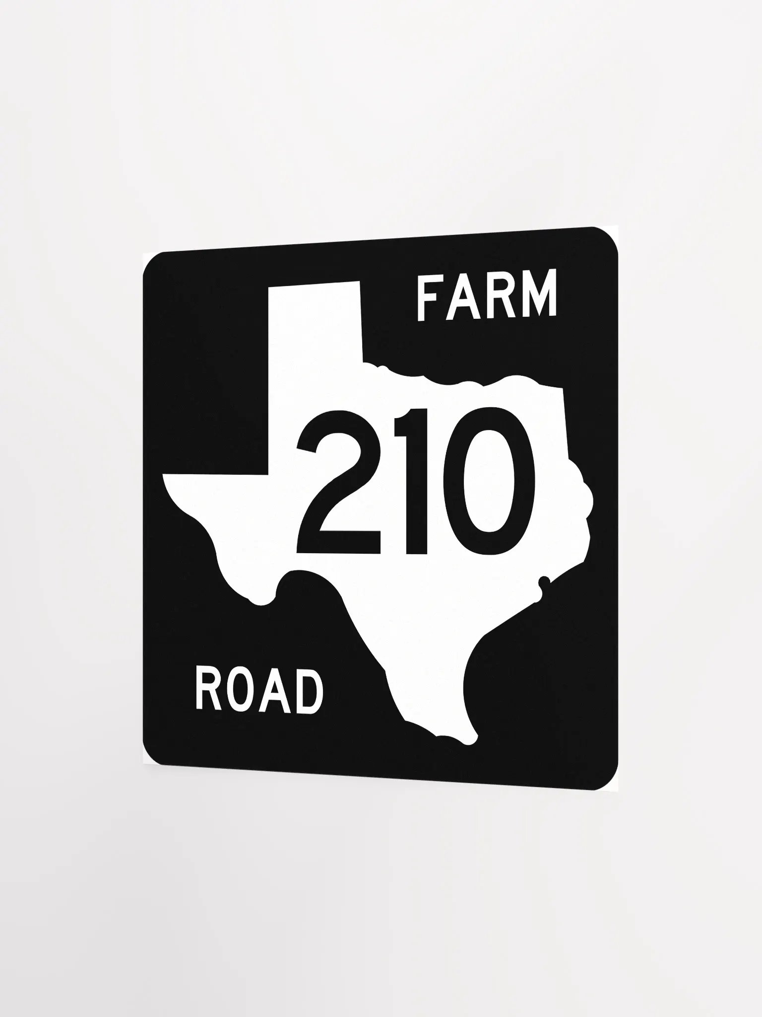 Texas Farm Road Sign FM 210 Poster product image (6)
