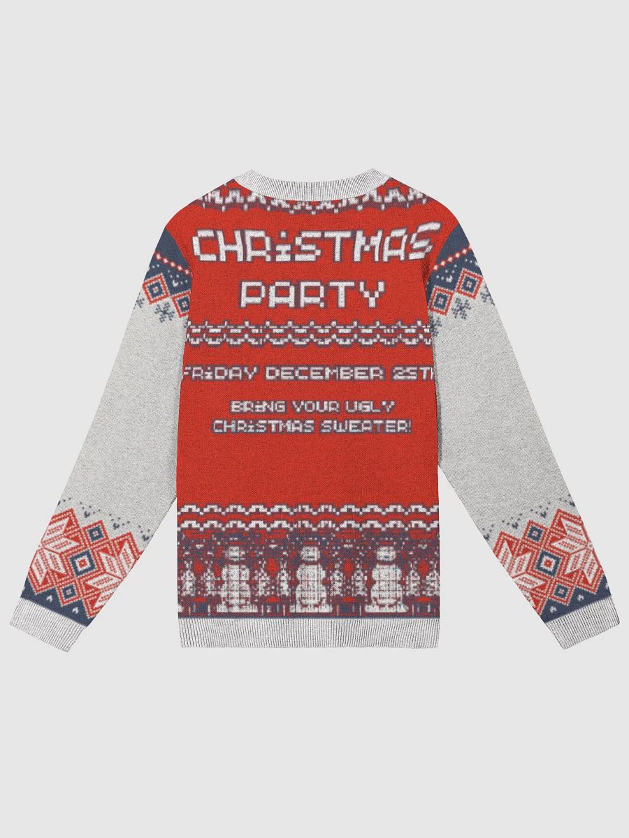 Ugly Christmas Sweater Digital Design Template product image (7)