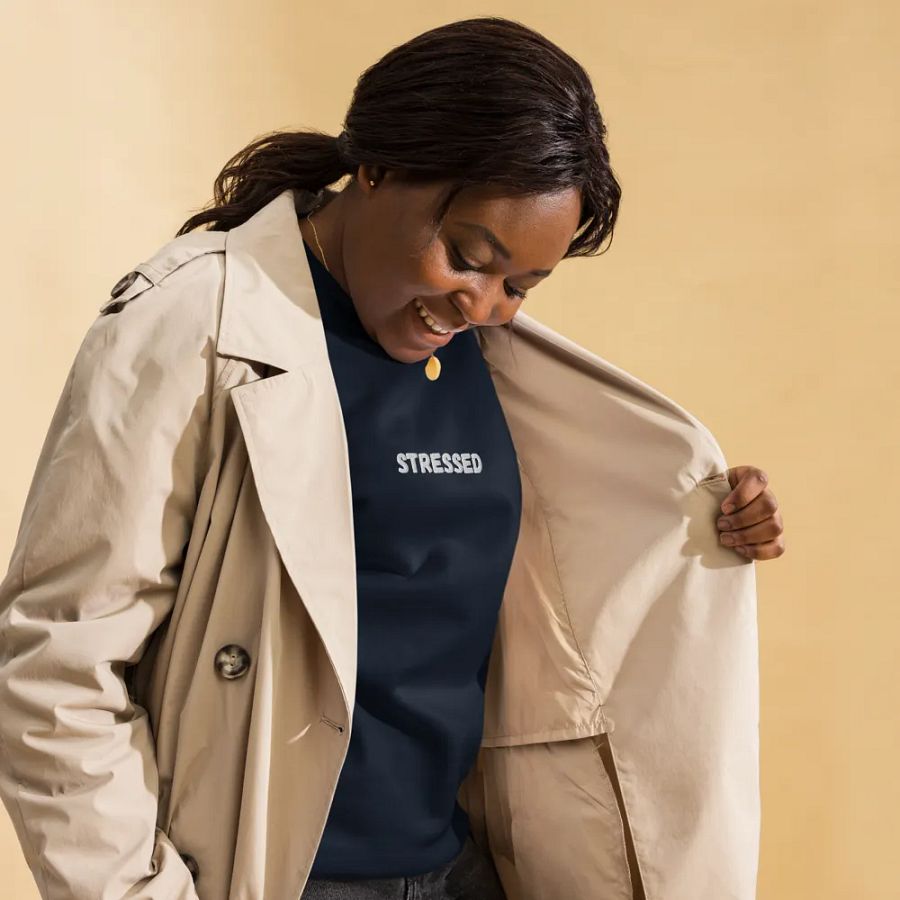 Stressed - Turn Stress into Strength - Cotton Heritage Premium Sweatshirt product image (125)