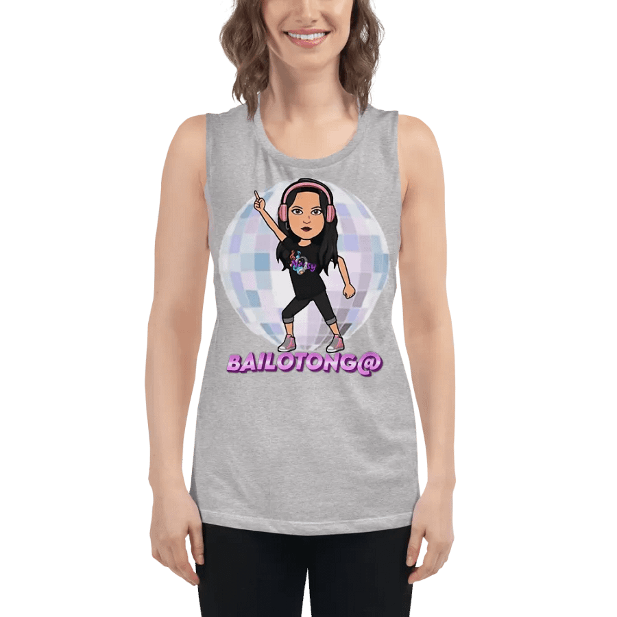 Camiseta Sin Mangas Chica Bola Disco product image (5)