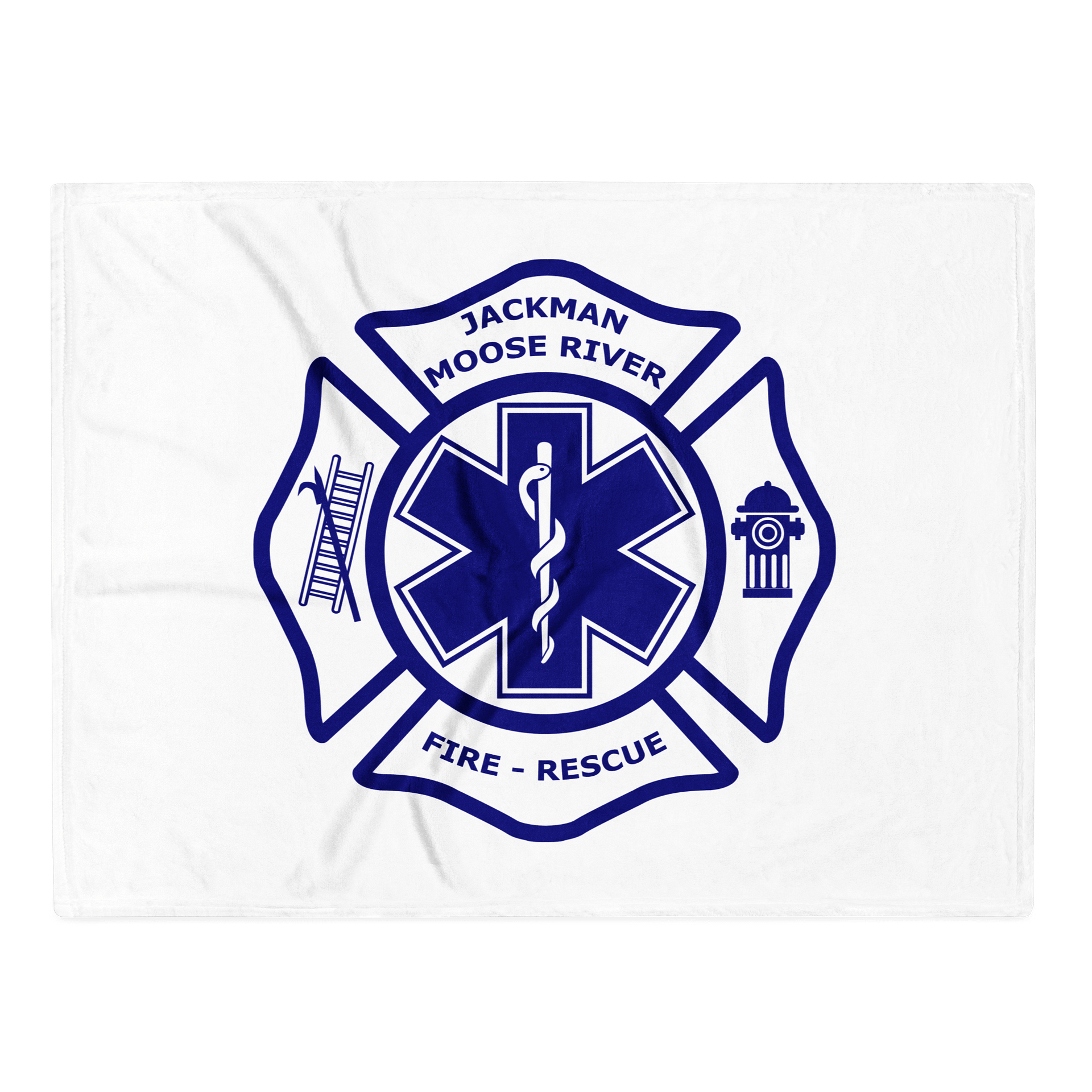 Jackman - Moose River Fire & Rescue Wilderness Adventure Throw Blanket product image (2)