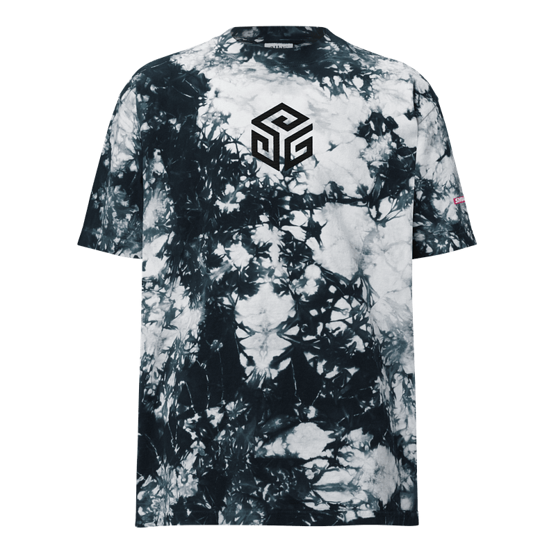 Oversized Ty Dy Sg Logo Embroidered Tee