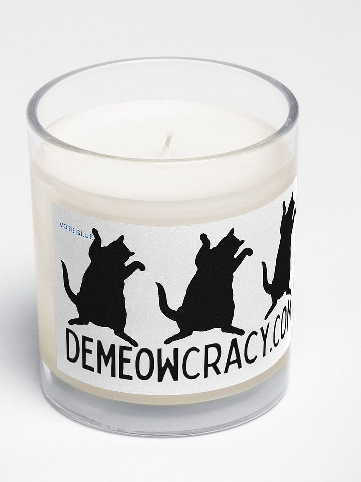 Demeowcracy Dancing Black Cats Trio Soy Wax Candle product image (1)