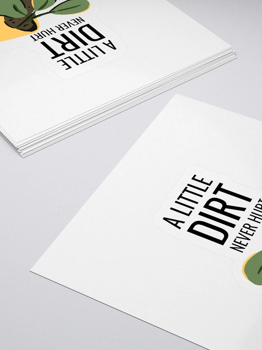 A little Dirt Never Hurt Sticker Set product image (11)