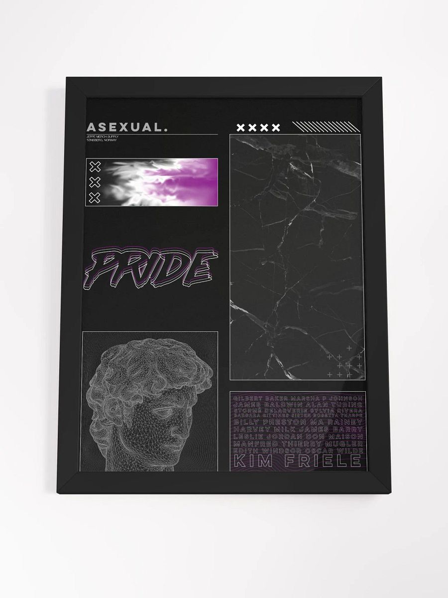 Asexual Pride Framed Poster product image (19)