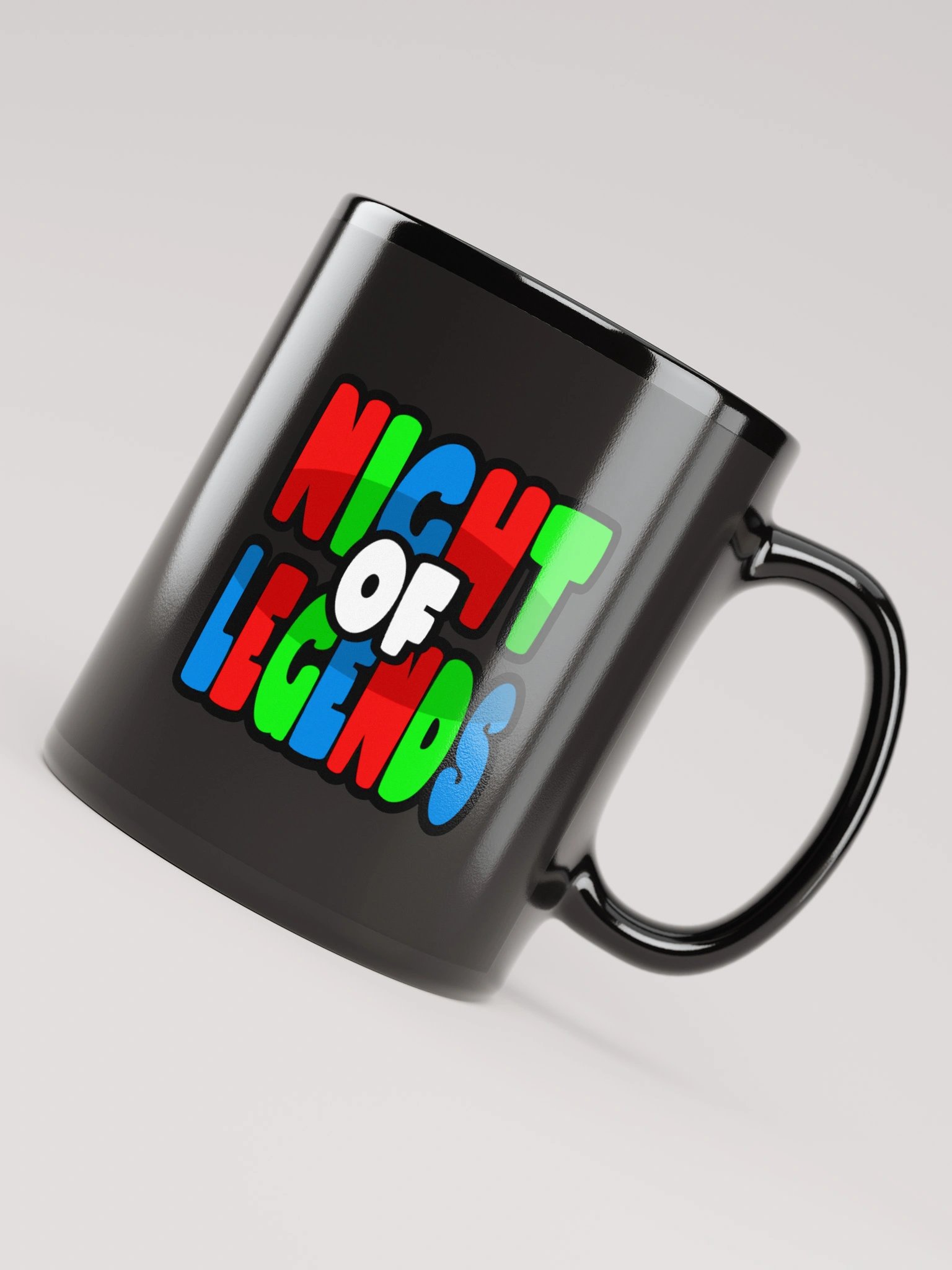 NIGHT OF LEGENDS BLACK COFFEE MUG product image (4)