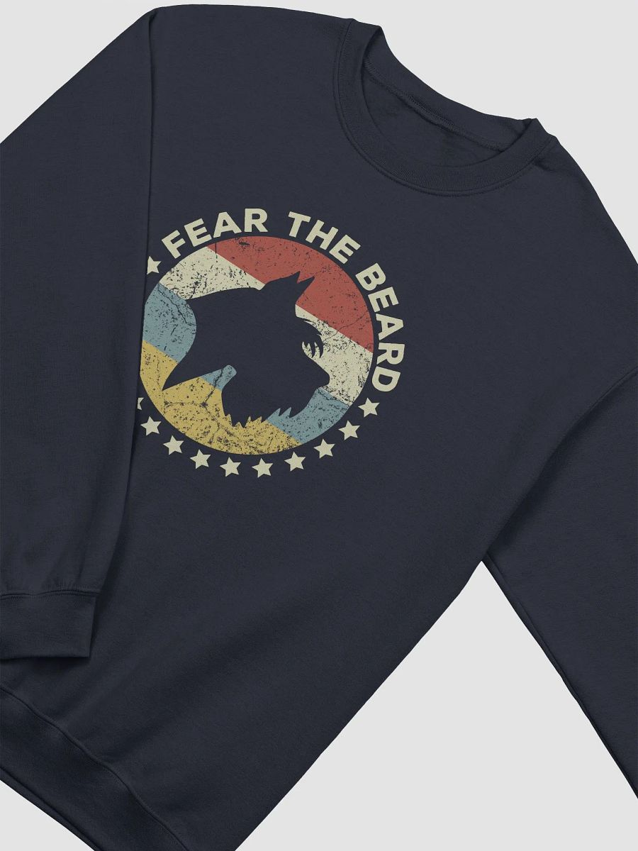 Fear the Beard Sweatshirt | Retro-Style Shirt for Schnauzer Dog Owners product image (15)