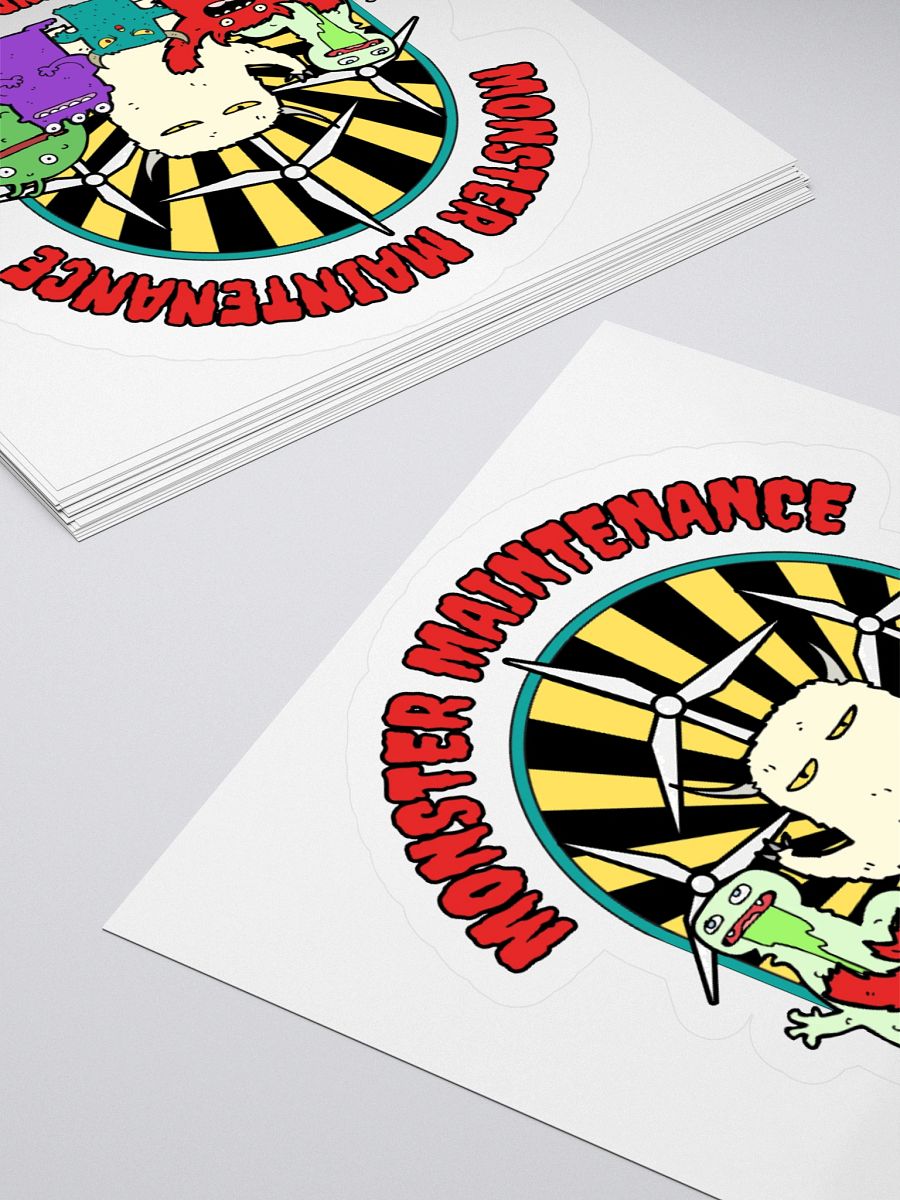 Monster Maintenance Sticker product image (4)