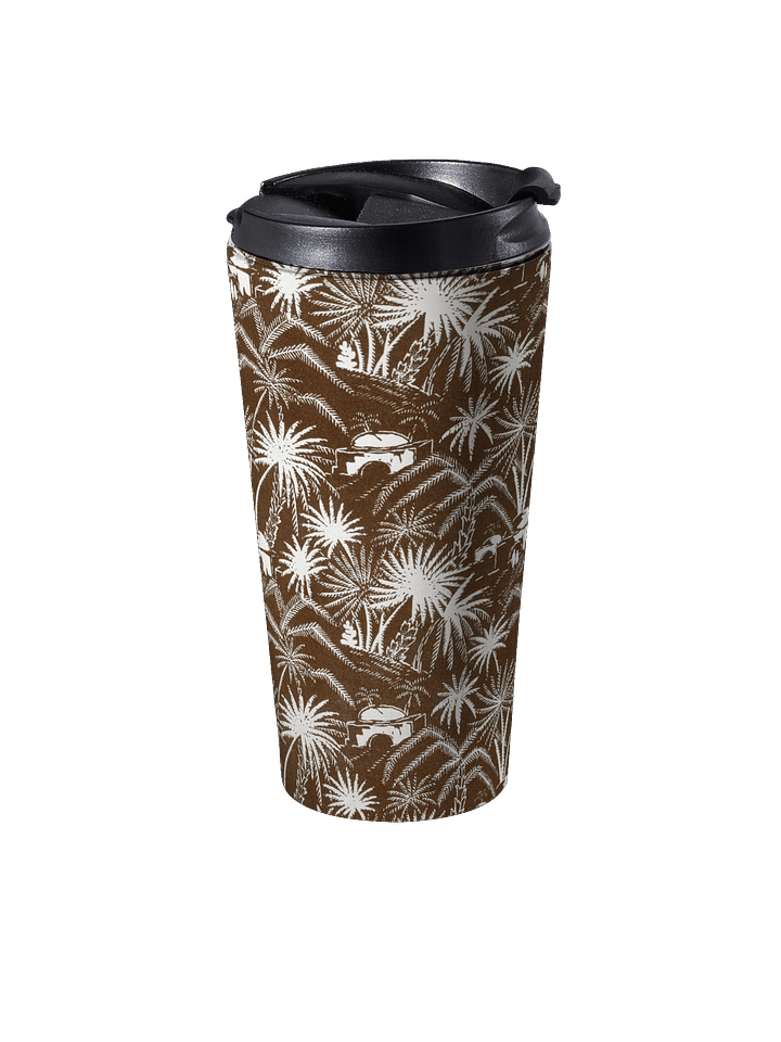 Palm Trees. 15oz. Stainless Steel Mug product image (2)