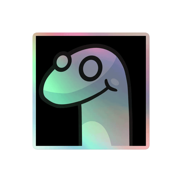 Snook Holo Sticker - Midnight product image (2)