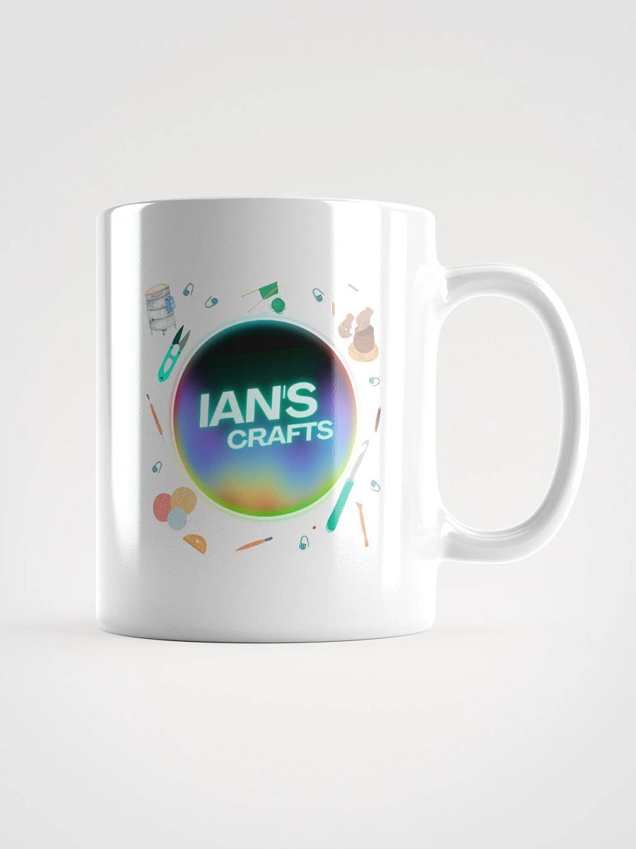 IansCrafts White Glossy Mug product image (2)
