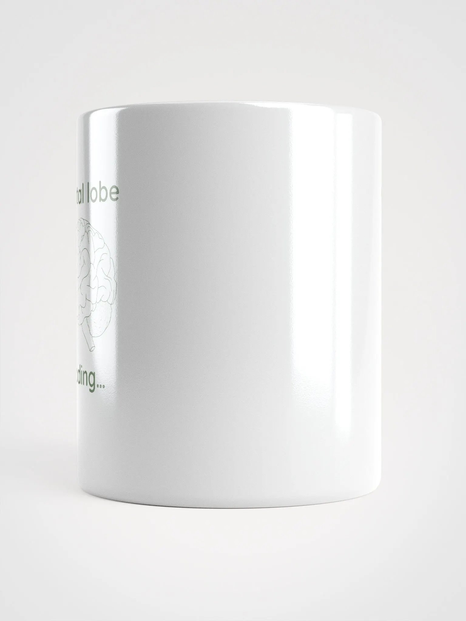frontal lobe loading... mug (sage) product image (14)