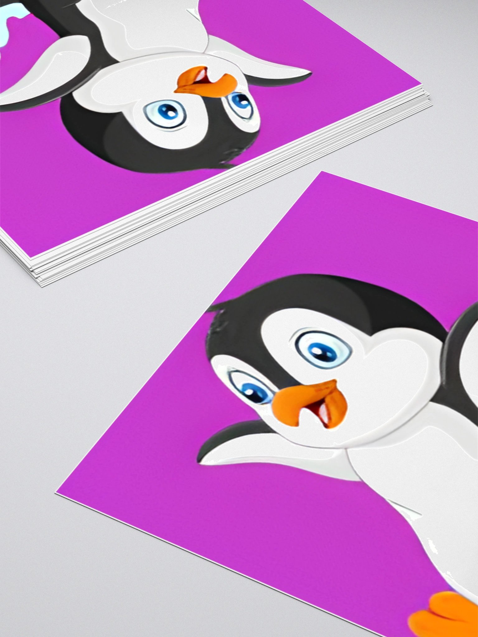 Penguin sliding on ice product image (8)