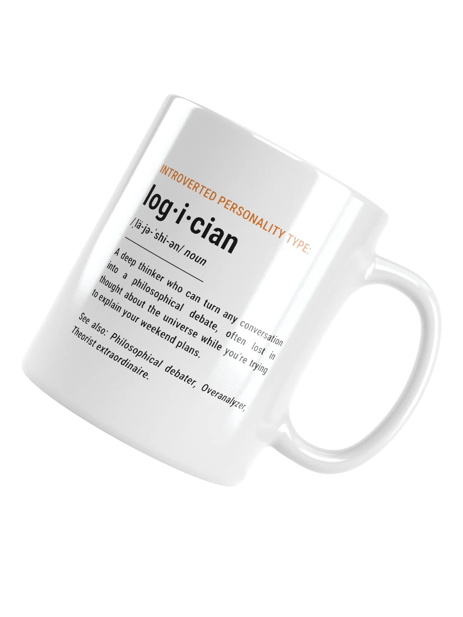 Introverted Personality Type: Logician Mug product image (5)