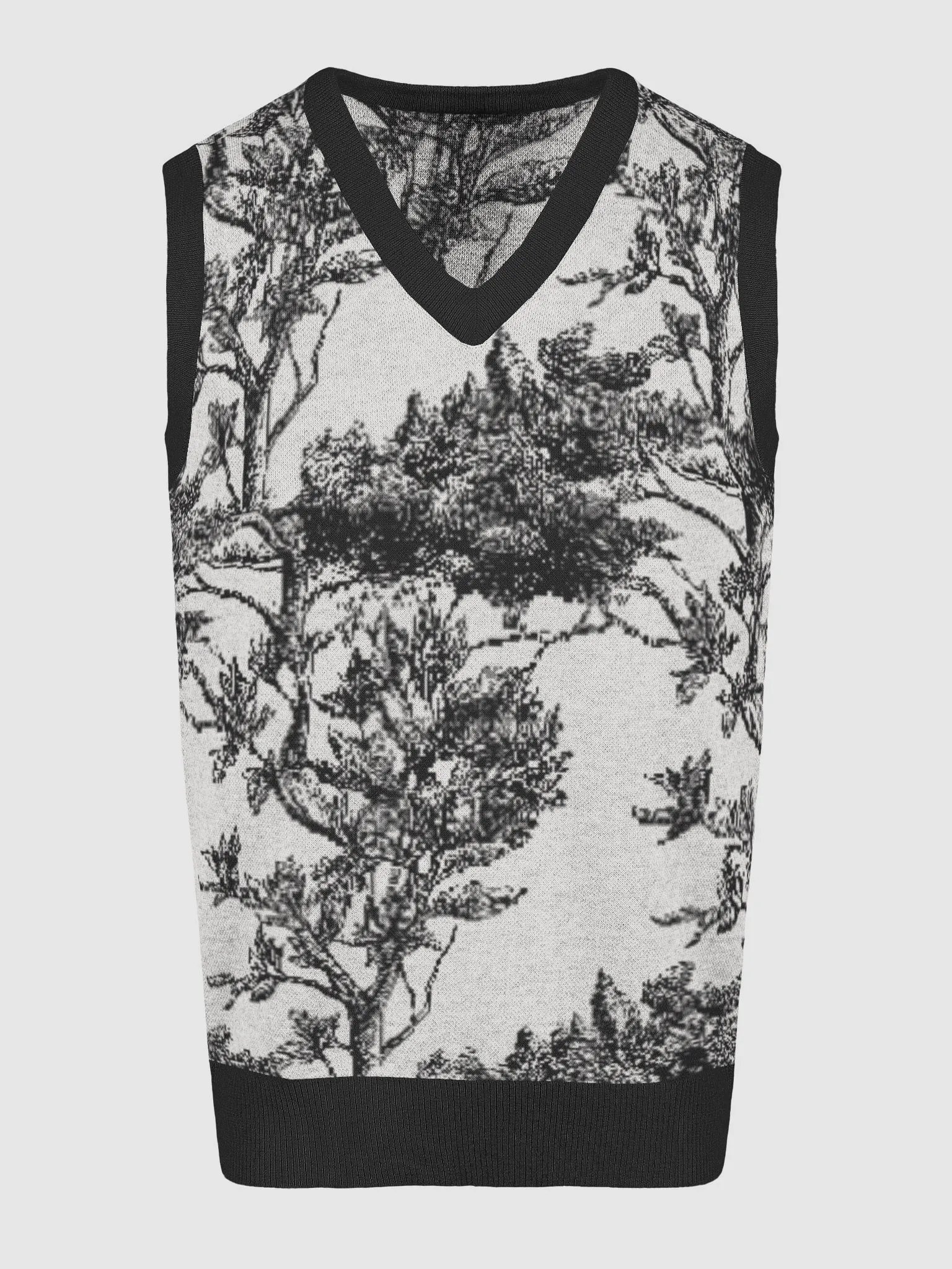 Blossom Knitted V-Neck Vest product image (5)
