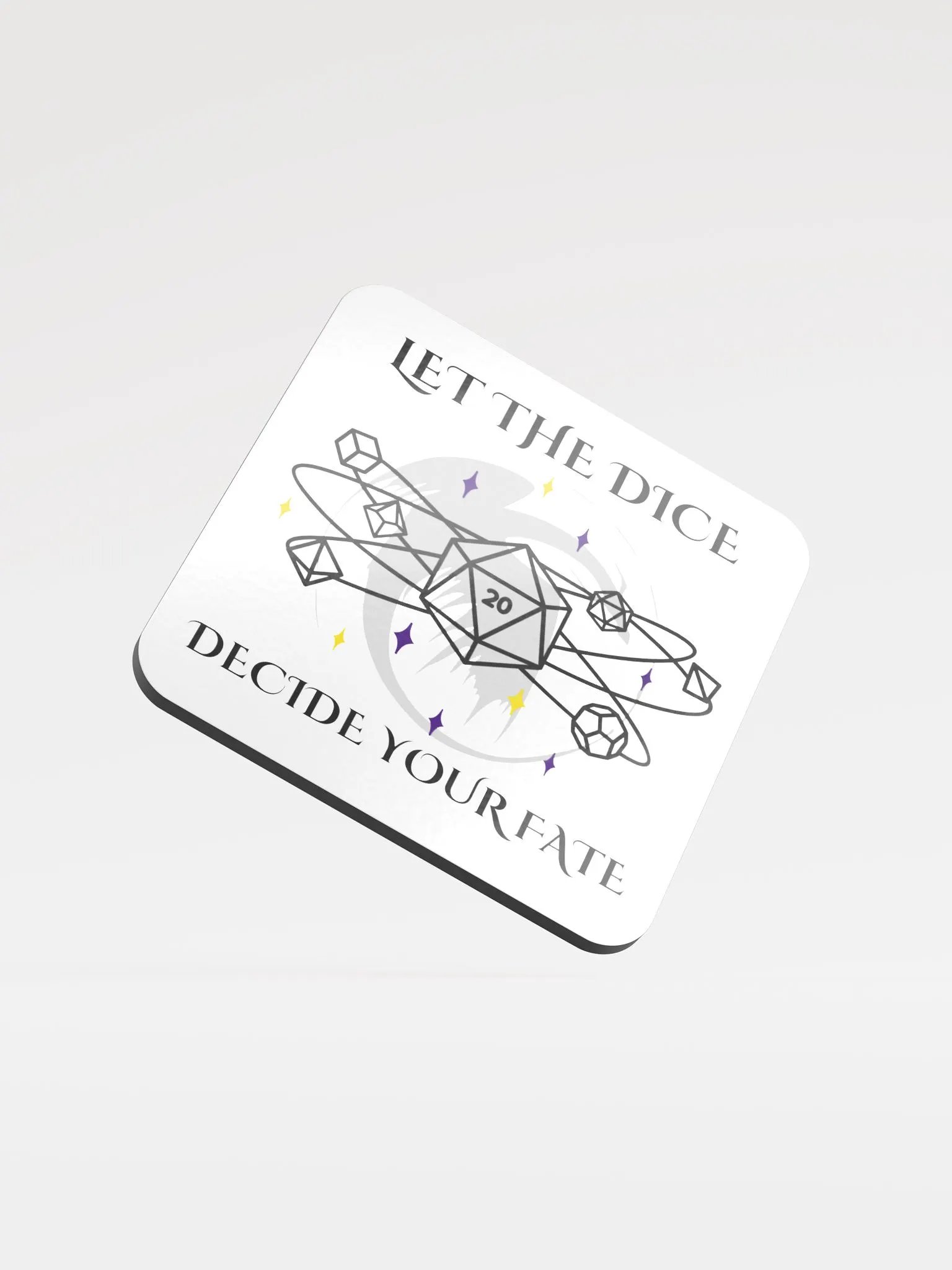 Fate Dice Coaster product image (1)