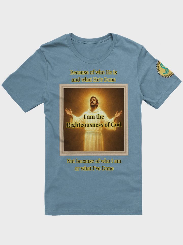 I am the Righteousness of God (Male) Bella+Canvas Supersoft T-Shirt Colors (3) product image (1)