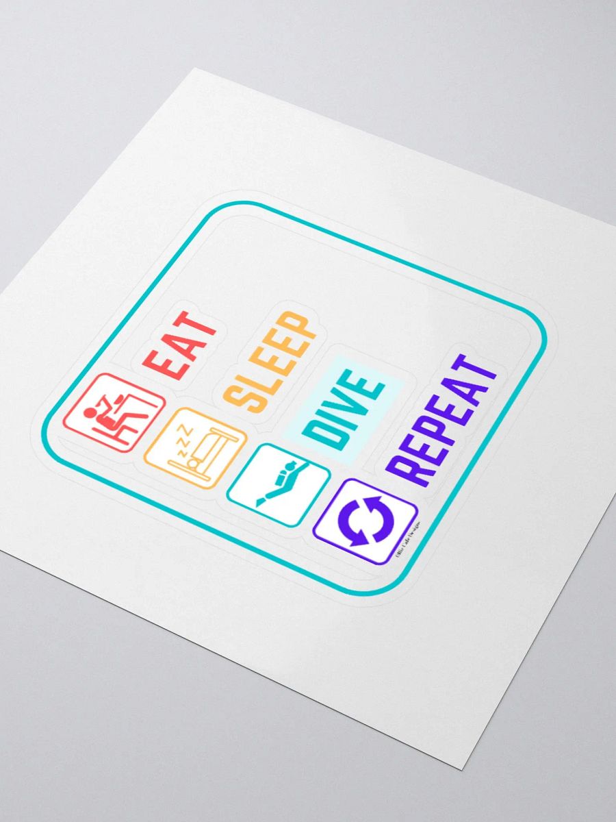 Eat Sleep Dive Repeat - Stickers product image (3)
