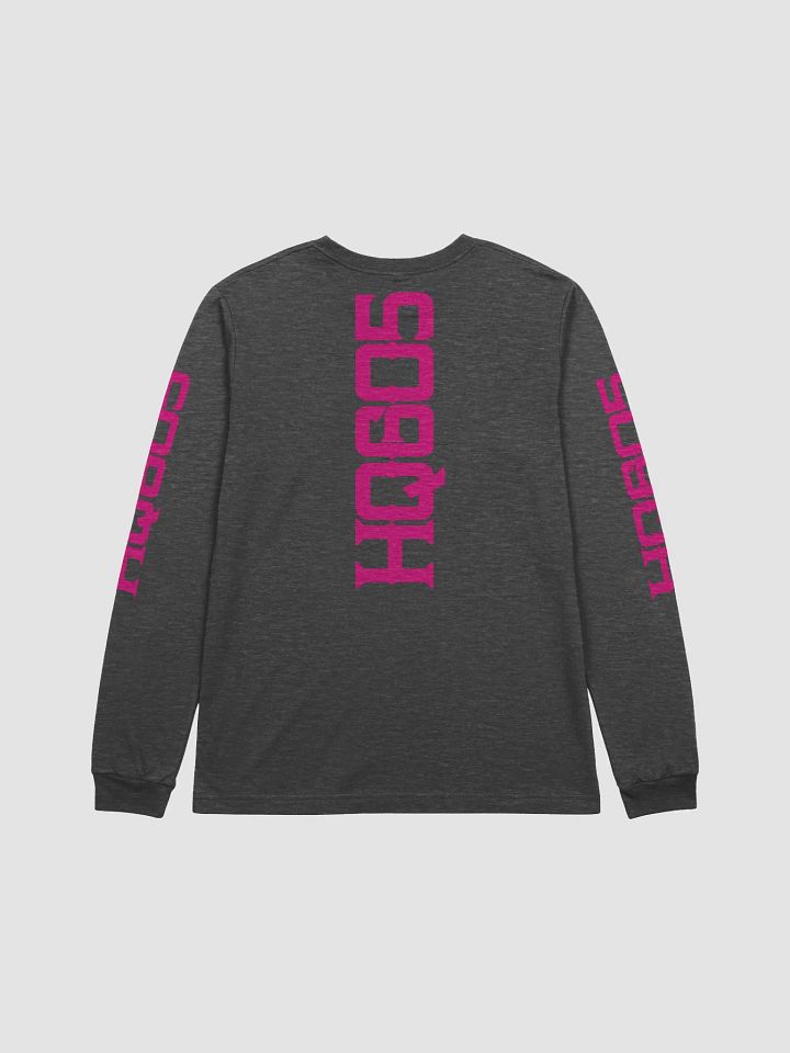 HQ605 Pink Logo Long T-Shirt product image (2)