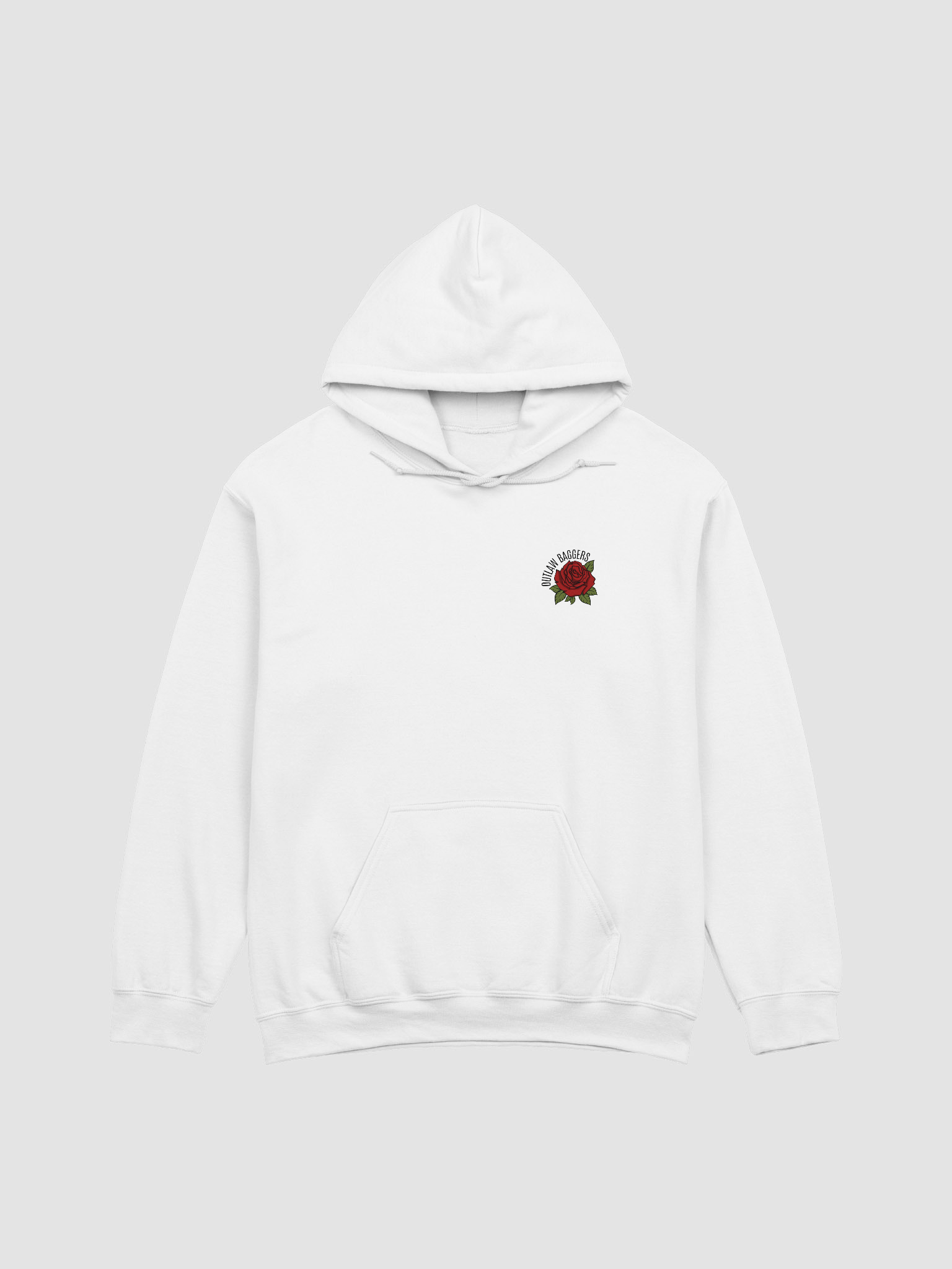 Outlaw Baggers Rose Hoodie product image (22)