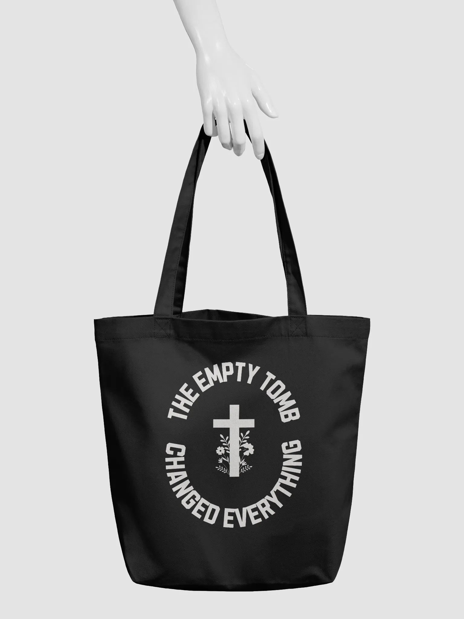 The Empty Tomb Changed Everything – Bold Faith Tote Bag product image (3)