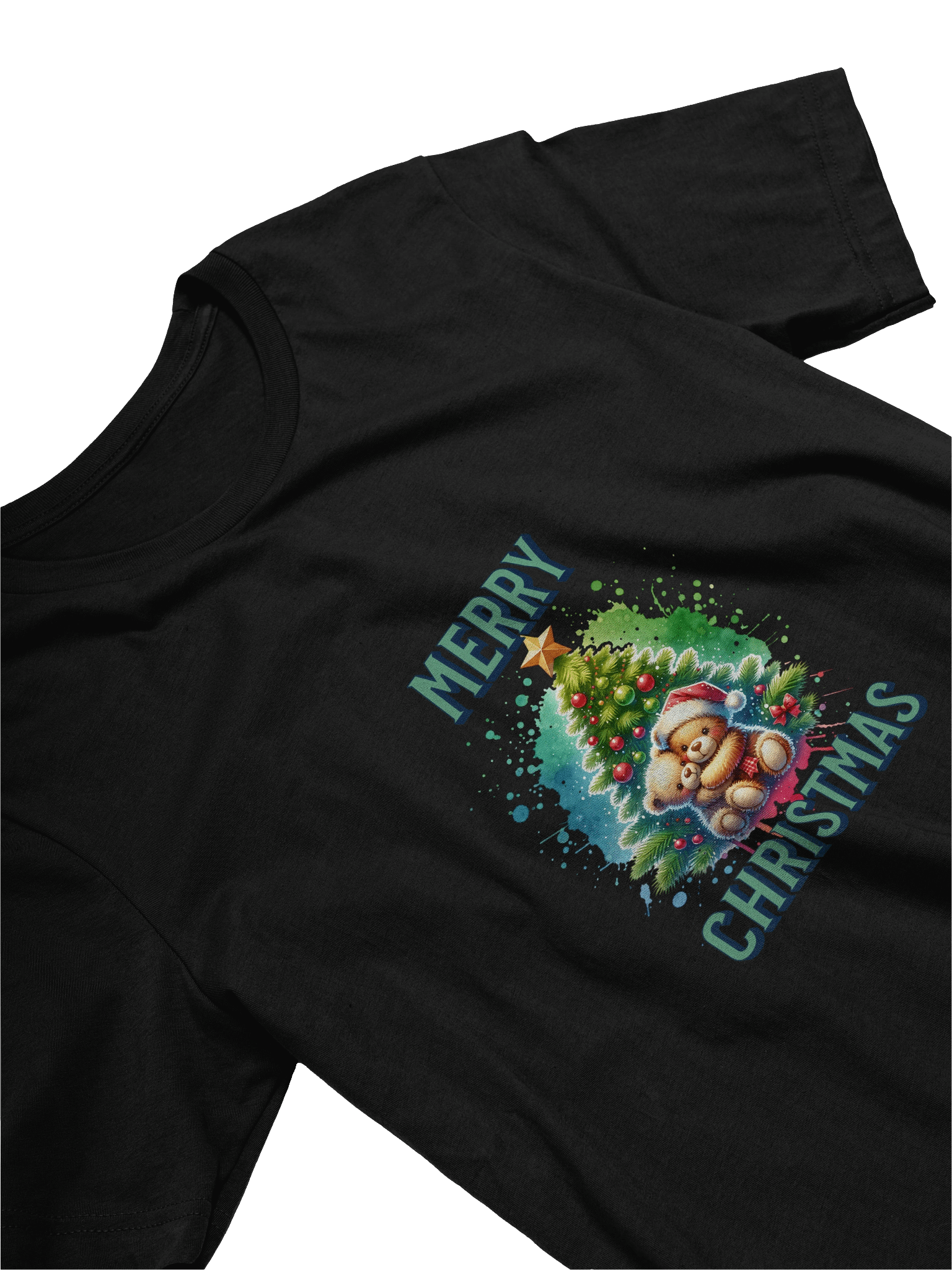 Merry Christmas Teddy Bears T-Shirt product image (7)