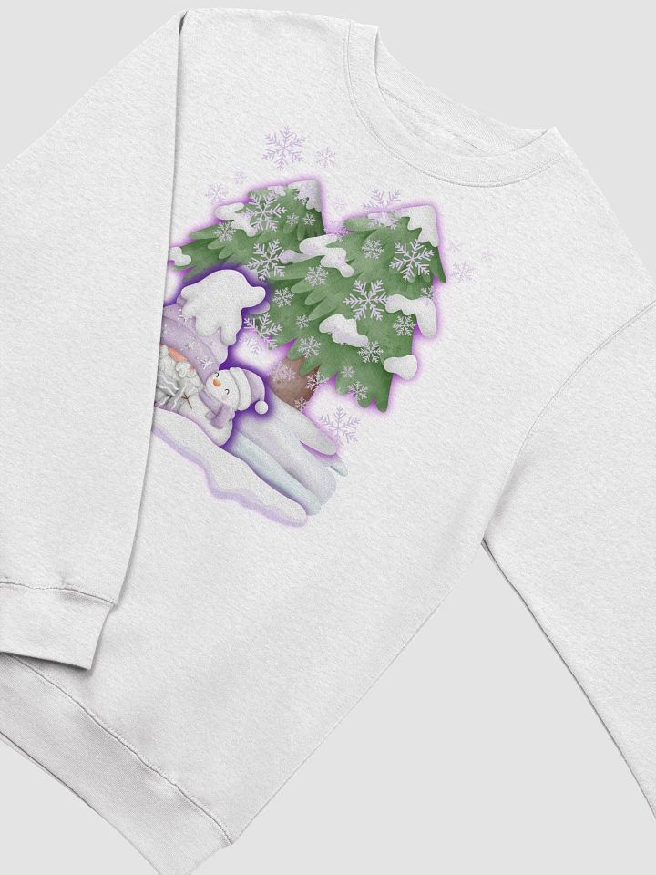Whimsical Winter Gnome Premium Crewneck Sweatshirt product image (2)