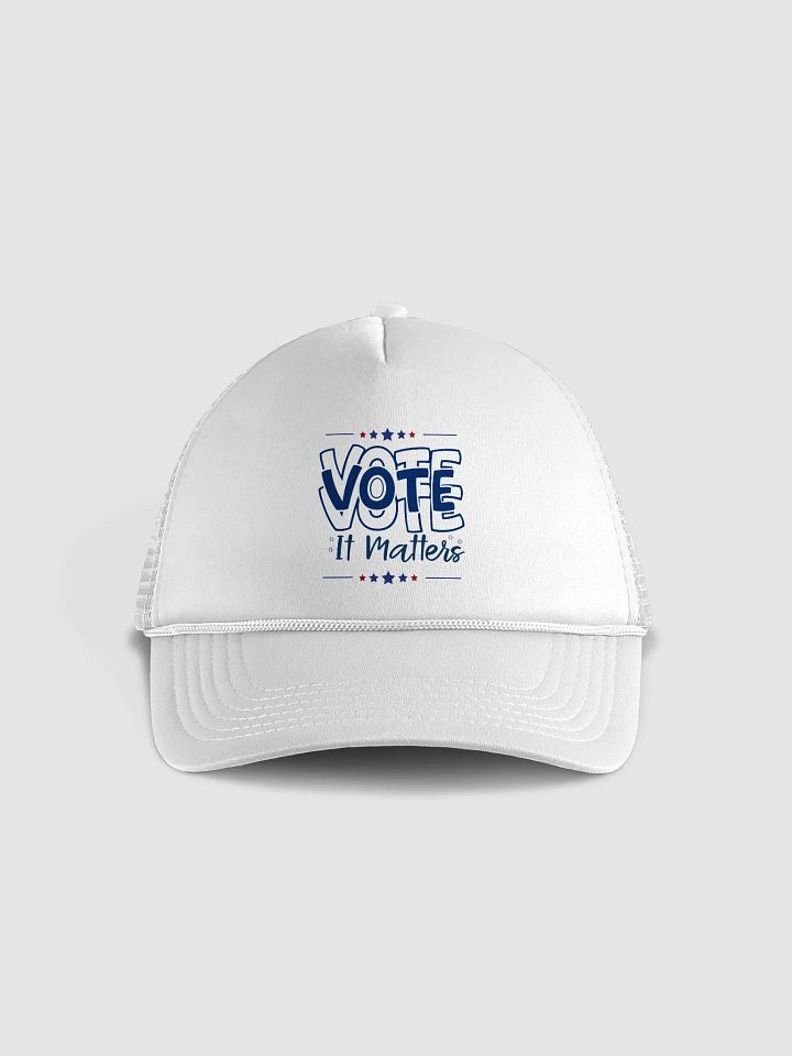 Vote It Matters Election 2024 Voting Patriotic USA Civic Engagement Hat product image (1)