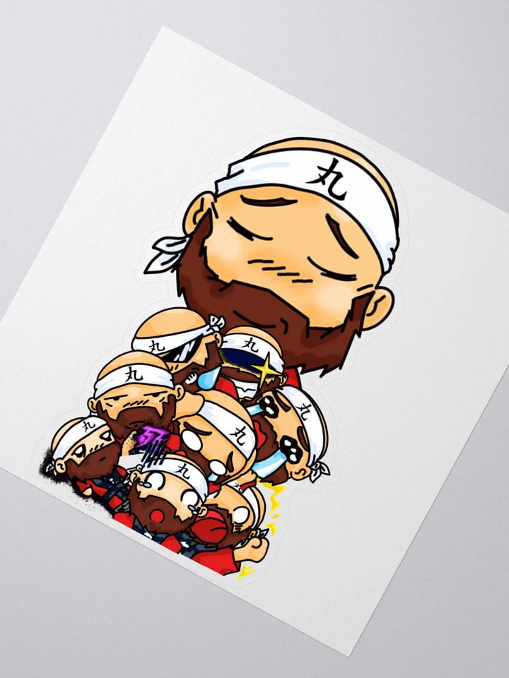 Many Faces of Blitz sticker! product image (2)