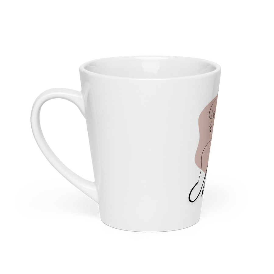 Boho Mother’s Day Mama Design LineArt latte mug product image (2)