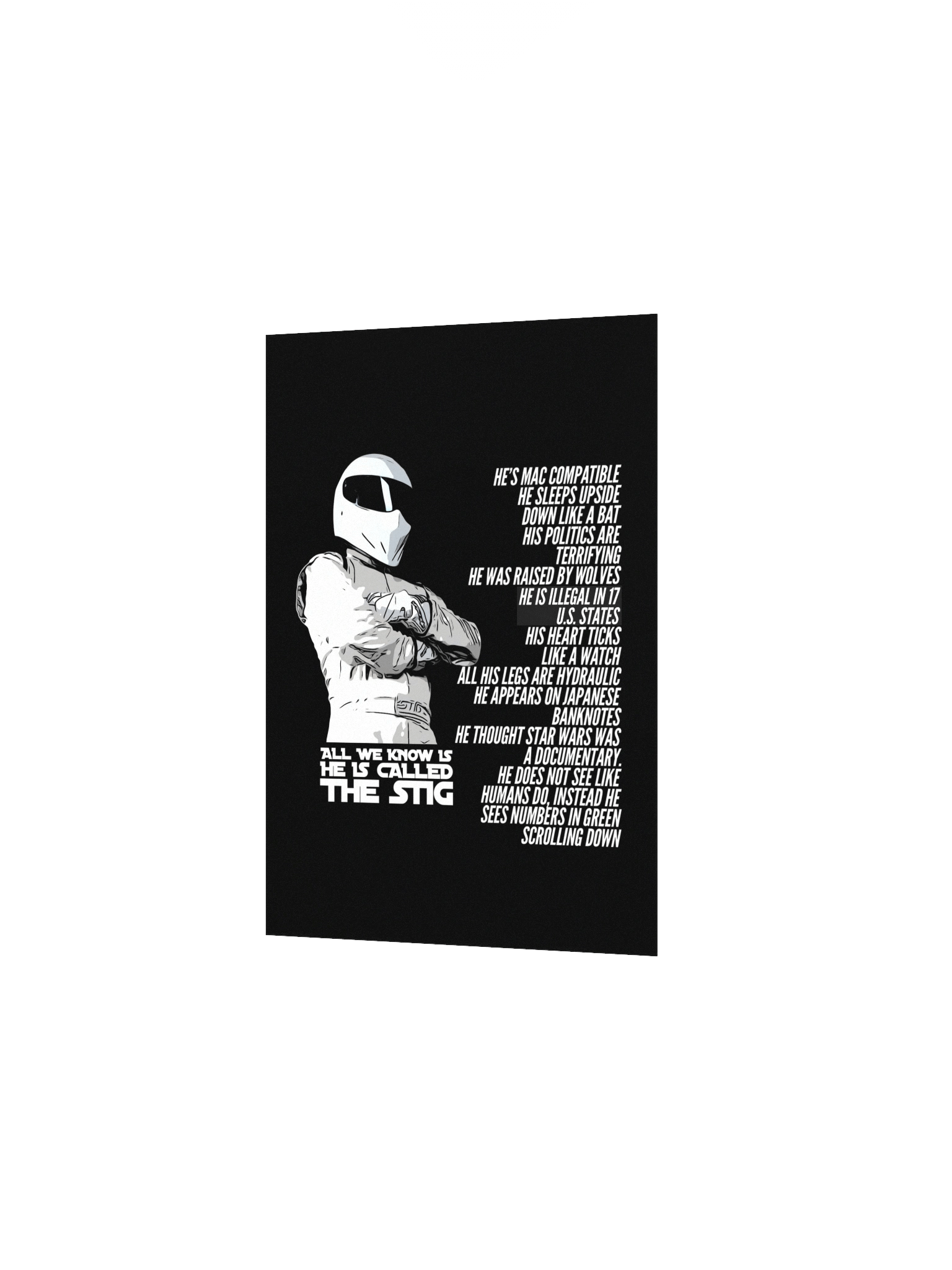the stig poster product image (3)