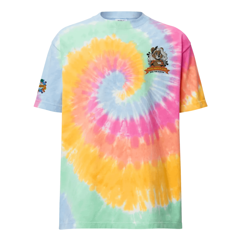 Mama Bear's Tie-Dye Embroidered Tee product image (1)